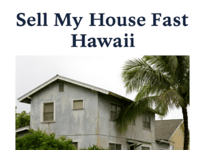 Sell my house fast Hawaii - water damaged house